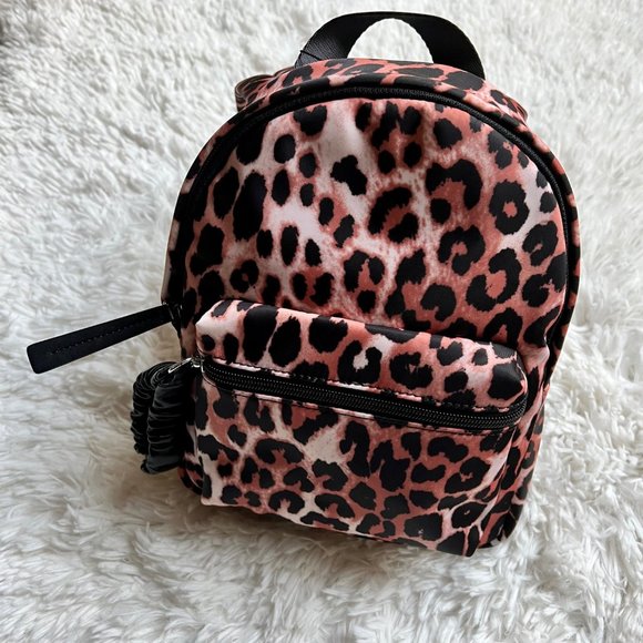Dani Mini Backpack Circus by Sam Edelman Leopard Print NWT - Picture 5 of 13